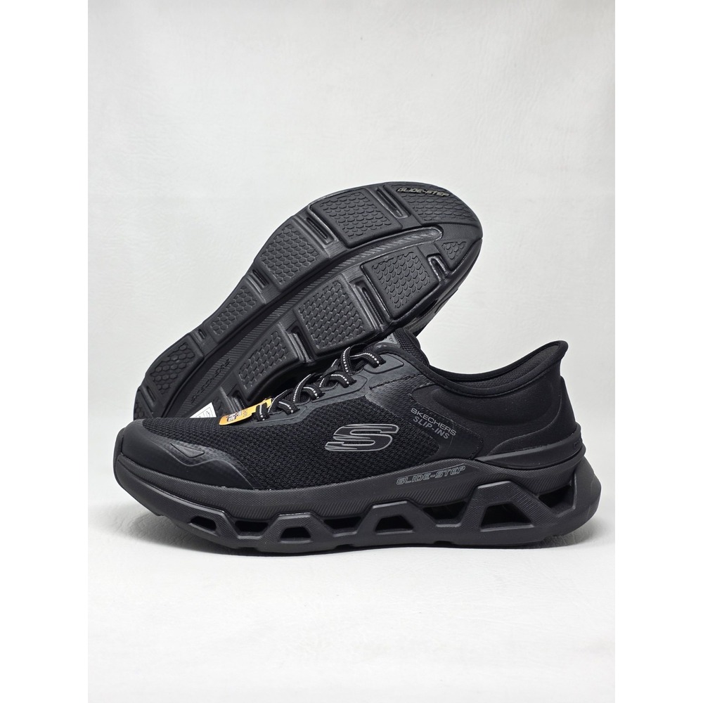Skechers Slip-ins Size 8.5 Mens Glide-Step Shoes Altus-Torq Black 232922 New